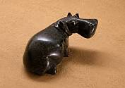 African stone carved hippo African hand Carved Stone Hippos